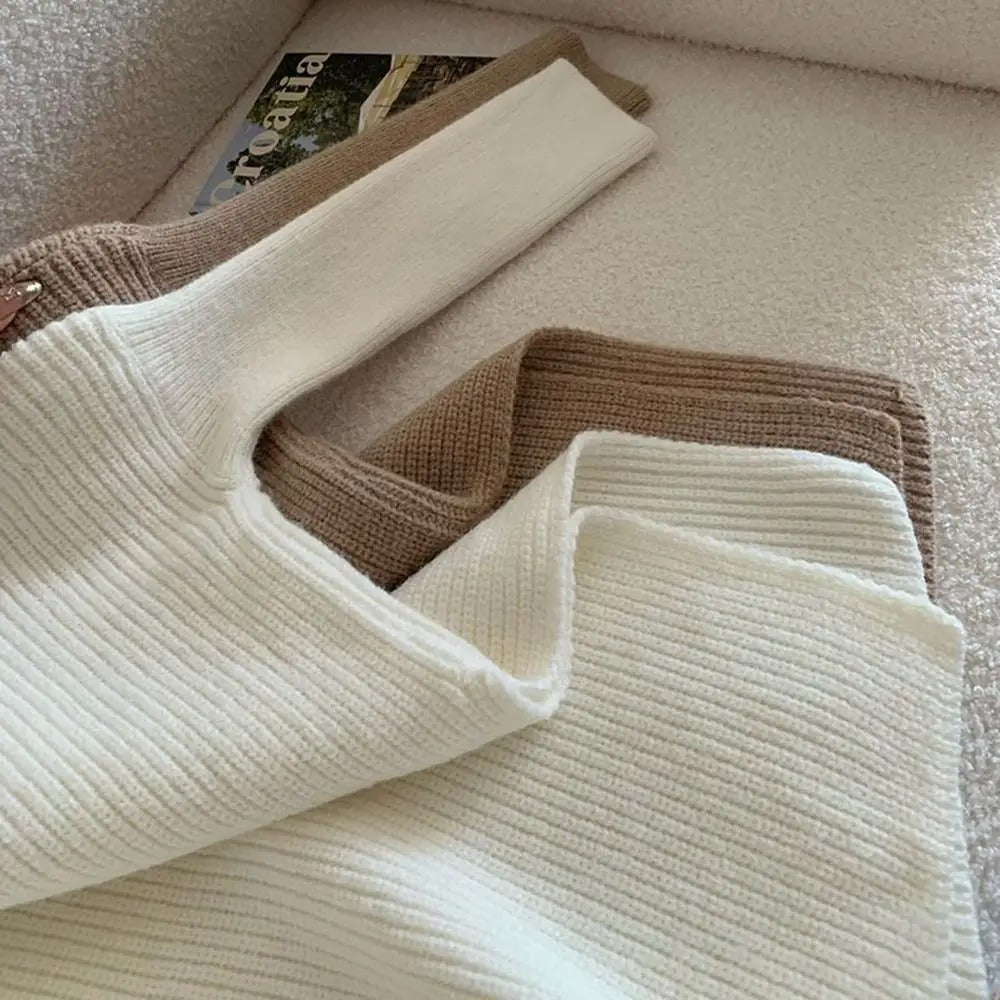 MAGLIONE COLLO ALTO - Eleganza senza sforzo